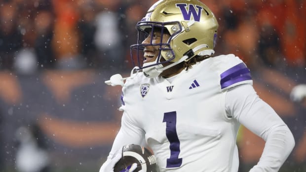 Jabbar Muhammad had a pair of interceptions at Oregon State.